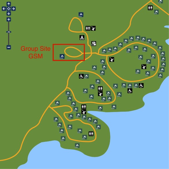 Millerton SRA Group Site GSM Map